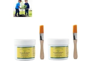 Tree Wound Sealer,100G Tree Pruning Sealer,Tree Wound Dressing With Brush,Tree Wound Sealer Healing Paste,Bonsai Cut Paste,Tr