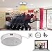 Toughsty 16GB 1080P HD Home Security Camera Recorder Smoke Detector Fire Alarm Hidden Spy Cam Motion Activated 24 Hour Surveillance
