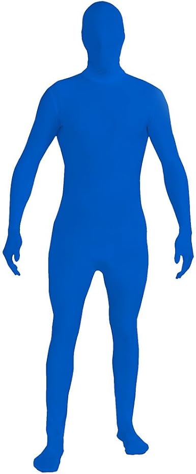 blue skin suit