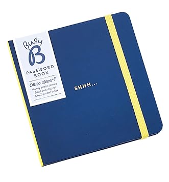 Passwortbuch (navyblau)