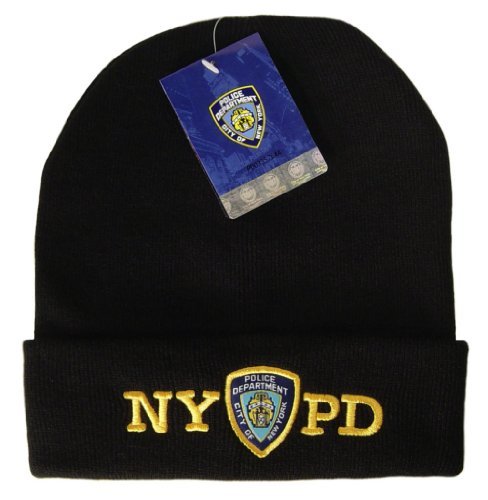 NYPD Winter Hat Beanie Skull Cap Officially Licensed by The New York City Police Department