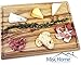 Gourmet Acacia Cutting Board with Juice Drip Groove 14 x 10 Inches Eco Friendly Perfect for Cutting or Serving Platter as a Cheese Plate With Unique Wood Grain Better Than Bamboo