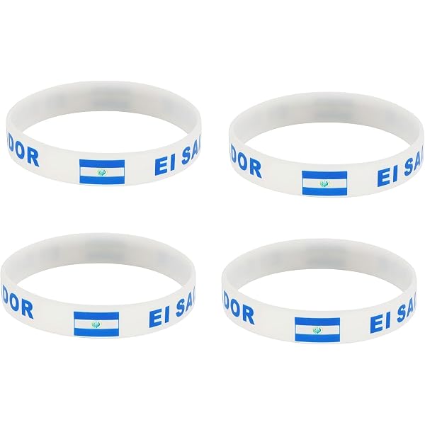 Lot De 5 Bracelets En Silicone Drapeau National - Taille Unique, Confortables Pour événements Sportifs