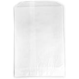 - 100 - Flat Glassine Wax Paper Bags - 5 1/2" x 7 3/4" or 5.5" x 7.75" - Includes JenStampz Top 10 - Large