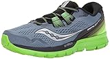 Saucony Men's Zealot Iso 3 Running Shoe, Grey Black, 10.5 M US