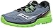 Saucony Men's Zealot ISO 3 Running Shoe, Grey Black, 10.5 M US