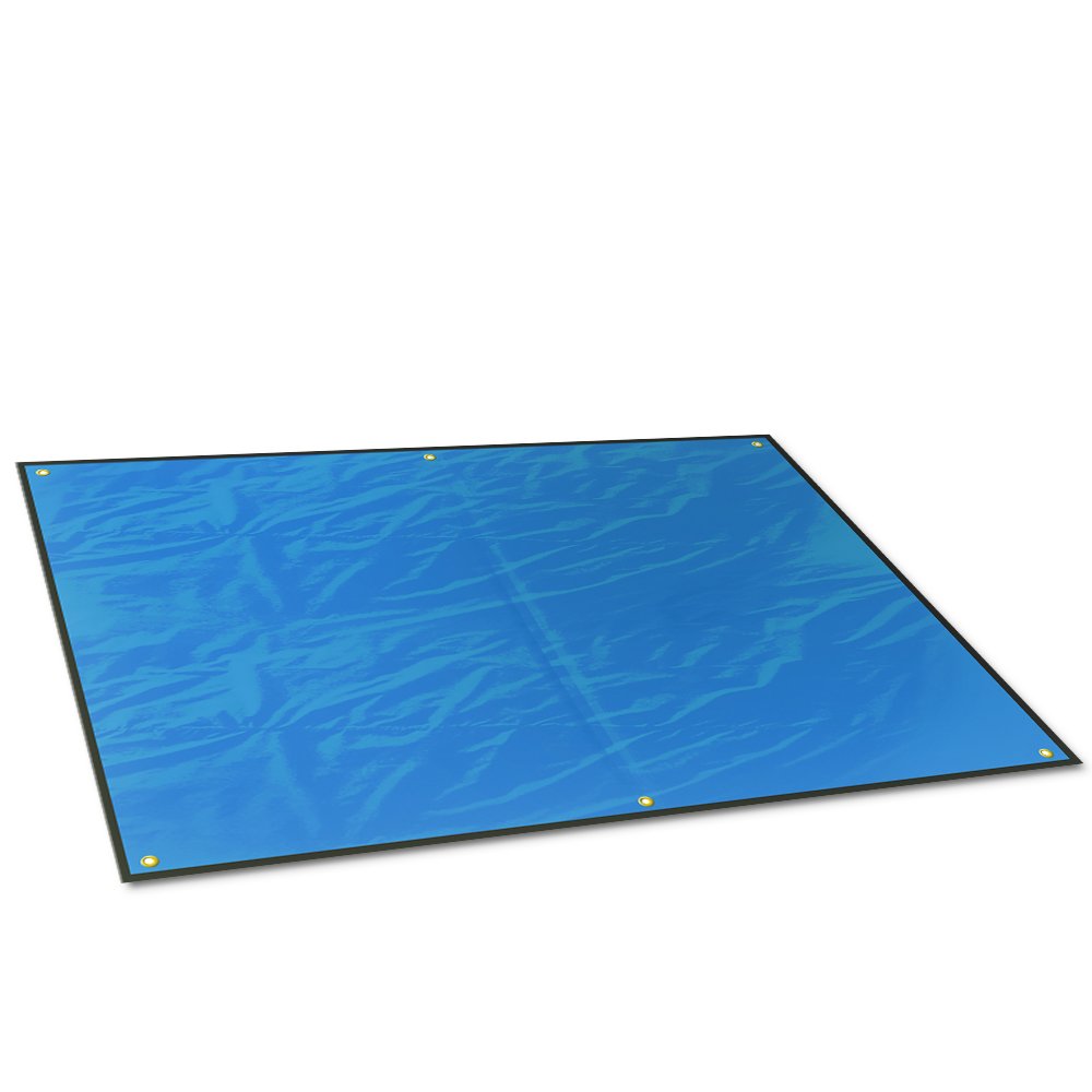 Camping Tarp Picnic Blanket AOPETIO-Rain Shed Sunshade Waterproof Multi-purpose Tent Accessories with Drawstring Carrying Bag