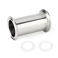 TAISHER 1PCS 304 Stainless Steel 2" Tri Clamp 64MM