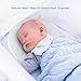 Universal Bassinet Crib Wedge Pillow with Waterproof Layer & Comfortable Cotton Cover | USA CPSC Lab Approved Materials | 12-Degree Incline Baby Pillow for Better Night's Sleep
