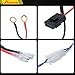 AAIWA Wiring Harness Kit for Off Road LED Light Bar and Work Light With 12V 40A Fuse Relay On/Off Switch, 2 Lead