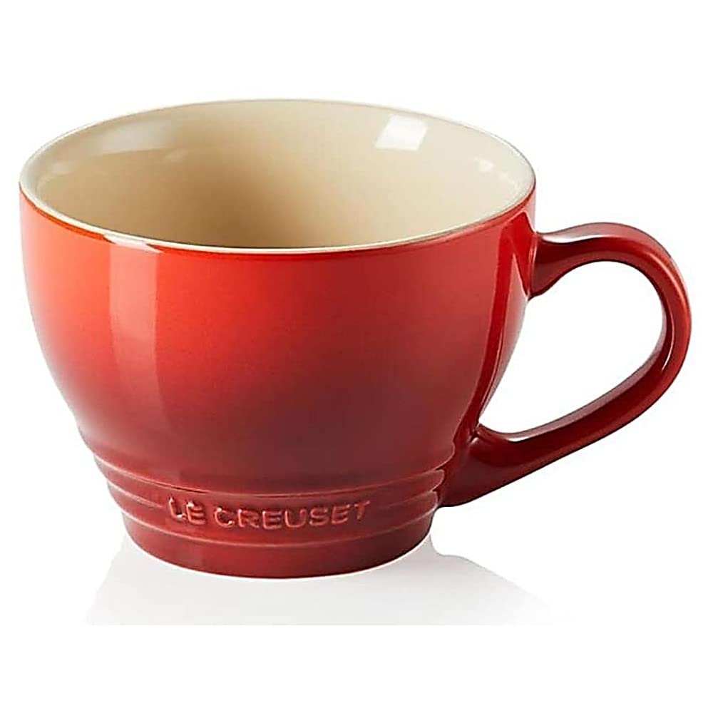 LE CREUSET Stoneware Grand Mug, 400ml, Cerise, 70304400600002