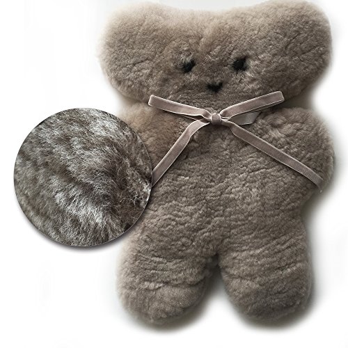 sheepskin teddy bear