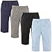 Luvable Friends Unisex Baby Cotton Pants, Boy Solid, 0-3 Months