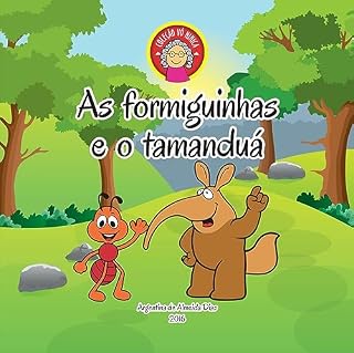 Livro As formiguinhas e o tamanduá