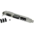 Phobya PCI Slot Cover with 4-Pin Molex & 3X 3-Pin Fan Plug