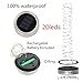 6-Pack Solar-powered Mason Jar Lights 20 LEDs(6 Hanger Included / No Jar),5 Colors Twinkle Jar Waterproof Hanging Lantern,Outdoor Garden String lighting Lids for Regular Mouth Jars for Christmas Patio