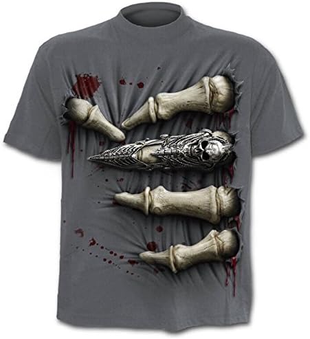 Men's "Death Grip" Tee by Spiral USA (Grey)