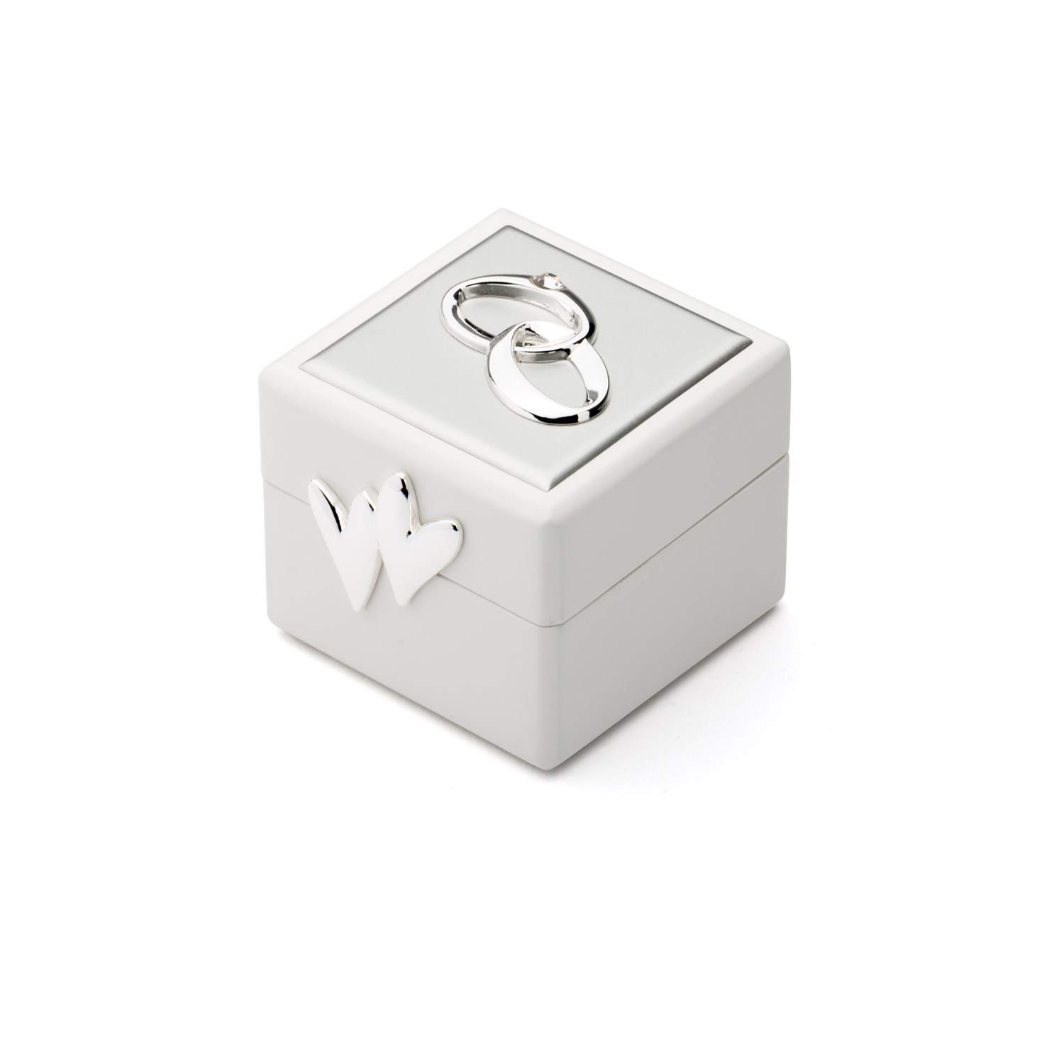 Zilverstad Wedding Ring Box, Silver
