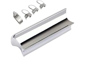 Stainless Steel Guitar Slide Tone Bar with 4Pcs Thumb Finger Picks for Dobro Lap Steel Guitar Hawaiian Electric Accessories 7