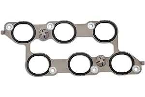 LIMICAR Lower Intake Manifold Gaskets 12590958 Compatible with 09-16 Buick Enclave Chevrolet Traverse GMC Acadia 10-11 Buick Lacrosse Chevrolet Camaro 08-11 Cadillac CTS