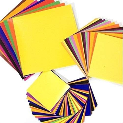 DALTON MANOR GUMMED SQUARES 15CM X 15CM PACK OF 100 SHEETS IN ASSORTED BRIGHT ASSORTED COLOURS