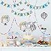 24 Pieces Let The Adventure Begin Party Supplies Bon Voyage Travel Themed Party Centerpiece Stickers Table Toppers World Map Photo Booth Props