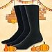 Silver Ions Dress Sock, Gmark Men's 99.9% Anti-bacteria Sock for Smelly Feet 3/6-Pair