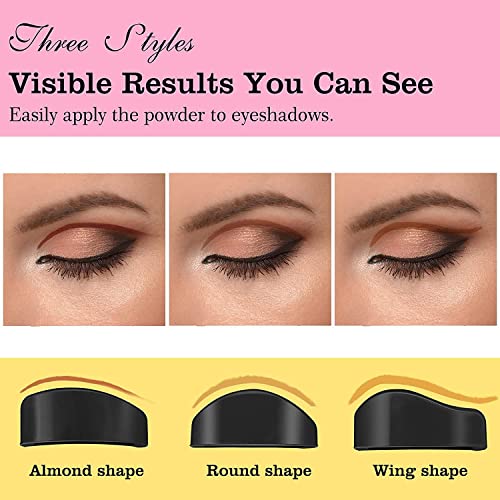 Cut Crease Eyeshadow Makeup Stamp with Eyeshadow Crease Line Kit