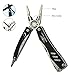 YoCoo Multi-Plier Multi Tool Folding Plier with Protective Case, Safe Locking Tools - Pliers, Scissors, Knife, Screwdrivers - for Camping, Outdoors, Gardening, Quick Car Fixes and Household Tasks
