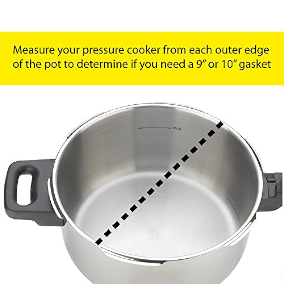 Impresa 9 Inch Fagor Pressure Cooker Replacement Gasket (Pack of 2