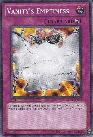 Yu-Gi-Oh! - Vanity's Emptiness (STBL-EN076) - Starstrike Blast - 1st Edition - Common