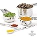 Professional Stainless Steel Measuring Cups and Spoons Set: 13 Pieces - 7 stackable cups AND 6 narrow spoons