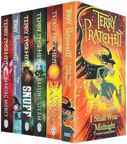 Terry Pratchett Discworld novel series 4 :16 to 20 books