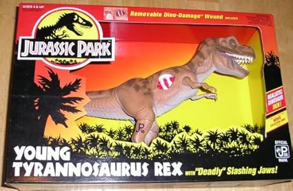 jurassic park young t rex toy