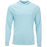 Simms SolarFlex UPF 50+ Shirt - Premium Sun Protection Hoodie for Men, Lightweight, Quick-Dry, Breathable Outdoor Apparel for Men (Laguna, XX-Large)