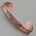 Wollet 99.9% Pure Copper Magnetic Bracelet for Women Men with Magnets Adjustable Jewelry Gift