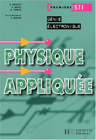 Physique appliquée, première STI