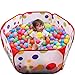 Aeroway Kids Ball Pit Playpen, 39.4-inch by 19.7-Inch with Zippered Storage Bag