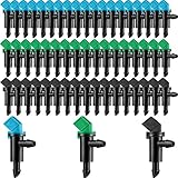 Mudder 60 Pieces Drip Emitter Garden Flag