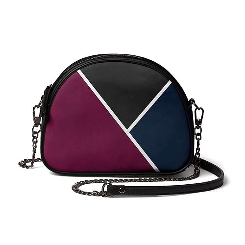 DailyObjects Sling Arch Stylish Crossbody Bags For Girls And Women - Made of High Quality PU Leather - Multicolor