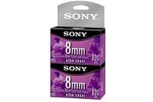 Sony Camcorder Cassettes High Grade 120 Minute, 8mm (2-Pack) (Discontinued by Manufacturer)