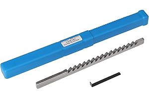 ICZW Keyway Broach HSS Keyway Cutting Tool for Lathe Inch Size Broaches with Shim (3/16" Broach, Type B)