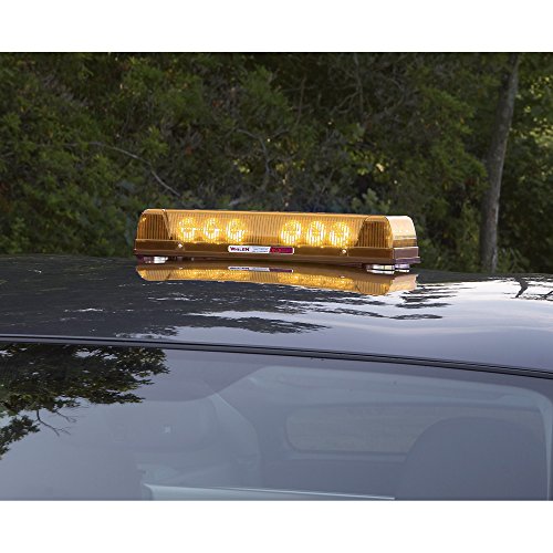 Whelen Engineering Responder LP Mini Lightbar - Magnetic Mount, Amber, Model# R1LPMA