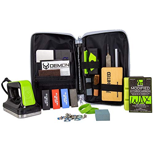 Demon Mechanic Elite X Ski Tuning Kit & Snowboard Tuning Kit with Ski