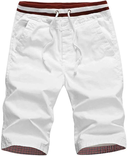 mens chino shorts elasticated waist