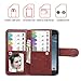 Case for Samsung S3,xhorizon TM FLK Premium Leather Folio Wallet Magnetic Wristlet Purse Soft Flip Multiple Card Slots Case for Samsung Galaxy S3 i9300 (Coffee)