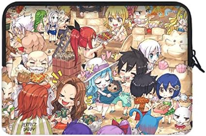 JIUDUIDODO Neoprene Custom Best Christmas Gifts Fairy Tail Anime Portable Macbook Air Bag Sleeve for Macbook Air 12" (Twin Sides)