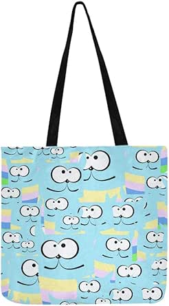 Bolso de mano de lona Craft Divertido Niños lindos Dibujos animados