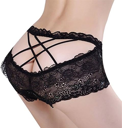 YOUFEN Women's Sexy Lingerie Lace G-string Panty Briefs Underwear Knickers