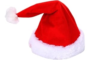 Swing Electric Christmas Hat,Singing And Dancing Santa Hat for Adults Kids,Swing Musical Funny Toy Hats,Plush with Music